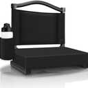 HABUTWAY Stadium Seats with Back Support and Thick Cushion Bleacher Seats with Backs and Cushion Wide, Stadium Chairs Include Shoulder Strap and Pocket, Perfect for Sports Events