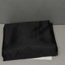 Niagara Satin Queen Bed Sheet Set 4 Pieces Black Silky Smooth Bridal Satin Deep Pocket Fitted, Flat, 2 Pillow Cases Wrinkle Stain, Fade Resistant (Black Satin, Queen)