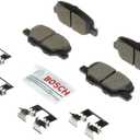 BOSCH BC1679 QuietCast Premium Ceramic Disc Brake Pad Set - Compatible with Select Mazda 3, 3 Sport, 6; Mitsubishi Outlander, Outlander Sport, RVR; REAR