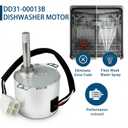 DD31-00013B Dishwasher WaterWall Spray Arm Motor Replacement - Compatible with Samsung DW80R9950US, DW80J7550US, DW80H9970US | 120V 8W 30RPM Gear Motor