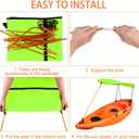 KUUQA Kayak Boat Canoe Sun Shade Canopy for Single Person