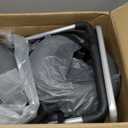 PYY Beach Cart for Sand with Big Balloon Wheels, 352LBS Loading Capacity, Aluminum Lightweight Folding Dolly Wagon Trolley Buggy with 13" TPU Tires, 15"*23" Large Cargo Deck, 33"-51.6" Rubber Handle