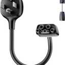 NEMA 14-30 Adapter Only for Tesla Mobile Charger Gen 2 and 3, Fast Charging 240/250V 14-30 Outlet Connector for Tesla Portable Charger Adapter Up to 24Amp (15 inch