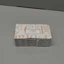 UNIQOOO 10 Pack 3.3" Arch Gold Wood Stand with 1/8" Slot, for Wedding Acrylic Table Number Sign, Wedding Display Stand, Card Holder, Great for Bar Menu, Retail Sign, Party and Events