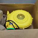 Bounce House Blower, 550W/0.73HP Commercial Air Blower with Double-Sided Fan Blade Design, Strong Wind and Great Heat Dissipation Properties for Bouncy Castle, Jump Slides, Arch, Inflatables