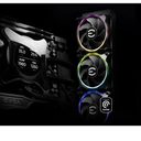 EVGA CLCx 360mm All-in-One LCD CPU Liquid Cooler, 3X 120mm PWM ARGB Fans, Intel, AMD,  400-HY-CX36-V1