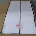 Scenekoy Alabaster Table Lamp Set of 2 with Night Light for Bedroom Living Room, 23" Rotary Switch Bedside Lamp with Linen Shade, Modern Nightstand Lamps for Room Office Dorm (Bulb Included) (White)