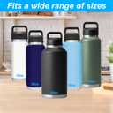 Fits YETI Rambler Bottles 18oz 26oz 36oz 64oz - Replacement Chug Cap & Screw Top Lid Accessories