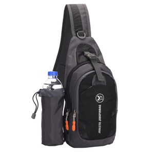 Junletu Jingpinbag Travel Shoulder Bag (Black)