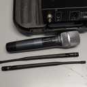 Phenyx Pro True Diversity Wireless Microphone System w/ 1000 Tunable Channels, Single Cordless Mic Set w/Auto Scan, UHF Professional Dynamic Microphone for Singing, Stage & Studio (PTU-1U)