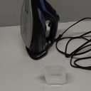 Steam Iron for Clothes 20s Fast Heating, 1700W Iron with 15.21oz Large Water Tank, 3-Way Auto shutoff, Burst Steam, Spray Mist, Anti-Drip, Self-Cleaning, Vertical Ironing for Home, Blue