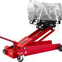VEVOR Adjustable Floor Transmission Jack 1000 LBS Low Profile Hydraulic Transmission Telescoping Heavy-Duty Lift Jack 6.3-25.2 in Lifting Height, 360° Swivel Front Wheels