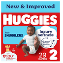 Huggies Size 2 Diapers, Little Snugglers Baby Diapers, Size 2 (12-18 lbs), 29 Count