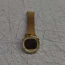 Women's Step Counter Pedometer Watch with Stainless Steel Bracelet, Stylish Design, No App, No Charging Needed for Step, Calorie, Distance, Alarm, Countdown TimerTU-2401 (Gold)