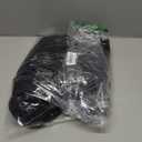 Men's Classic-Fit Wrinkle-Resistant Pleated Chino Pant (42W x 32L, Black)