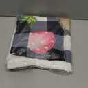 Preboun Set of 4 Valentine's Day St. Patrick's Day Easter Pillow Covers 18 x 18 Inch Love Heart Clovers Bunny Eggs Cushion Case Home Buffalo Plaid Pillow Case for Holiday Happy Home Decor (Lovely)