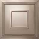 STICKGOO Glue Up Ceiling Tiles, 24x24 Inch PVC Decorative Drop Ceiling Tile Golden Coffee 48 Sq. Ft, Pack of 12 Tiles
