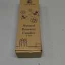 Lacaser Beeswax Taper Candles Set of 4 Pcs, 9" Long Candles for Candlesticks in Yellow, Dripless & Smokeless, Burning Time 4 Hours