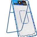 Volleyball Baseball Rebounder Net, Softball Rebounder Pitchback Net Quick Adjustments, Quick Adjustments Lacrosse Bounce Back Practice Equipment, Ideal for Outdoor Indoor and Backyard Training (7FTx4FT)