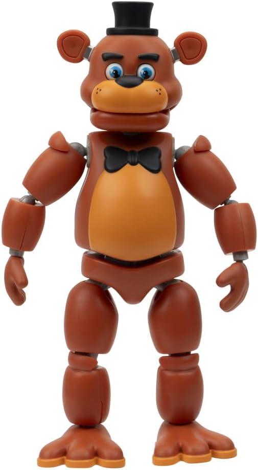 Five Nights at Freddys 6-Inch Endo-Series Collector Figure: Endo-1 with Classic Freddy & Withered Freddy Pieces - Articulated Figure with Classic and Withered Freddy Parts
