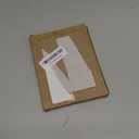 2-Pack Classic Beadboard Duplex Outlet Cover Plate, Decorative Light Almond Switch Plates and Outlet Covers, Natural Bamboo Fiber Wall Plates for Electrical Outlets, 1 Gang Receptacle Cover