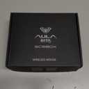 AULA SC580X Wireless Gaming Mouse, Tri-Mode 2.4G/BT5.0/USB-C Gaming Mice with 12000 DPI, 6 Programmable Buttons, Rechargeable Computer Mouse for Laptop/PC/Mac/Tablet (Light purple)