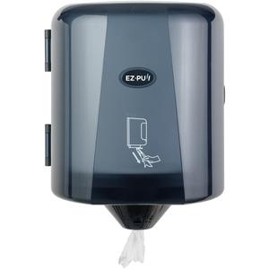 EZbrnd Wall Mount High Capacity Centerpull Paper Towel Dispenser for Commercial/Washroom/Office/FoodService, Pearl Black