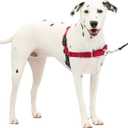 PetSafe Easy Walk No-Pull Dog Harness - The Ultimate Harness to Help Stop Pulling - Take Control & Teach Better Leash Manners - Helps Prevent Pets Pulling on Walks, Medium/Large, Red/Black
