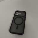 TOCOL for iPhone 17 Pro Case, Compatible with Magsafe, Built-in Magnetic Ring, Full Camera Protection, Drop Protection, Translucent Matte for iPhone 17 Pro Phone Case 6.3 inch (Black)