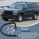 HVAC Heater Hose Assembly with Metal Tee Connector Compatible with Cadillac Escalade/Chevrolet Suburban/Tahoe/GMC Sierra, replace 15145587 15051852 15195404 626-564