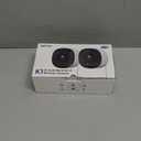 2K No Drill Window Camera-2 Pack 2.4Ghz & 5Ghz WiFi Dome Cameras for Home Security for Indoor & Outdoor Monitoring, Color Night Vision, Human Detection, 24/7 Recording, Ideal for Apartment, K1