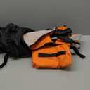 Sportneer Beach Chair: Adjustable Folding Chair with Cup Holder & Side Pocket - Portable & Compact Beach Chairs for Adults with Reclining Positions for Camping Picnic and Outdoor, Orange