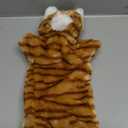 Cat Puppet Wrestler, Cat Wrestling Toy Puppet Hand Glove with Tough Padding for Safe and Fun Interactive Play, Relieve Boring Games(Brown Stripes)