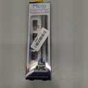 Wahl Micro Groomsman Battery Personal Trimmer for Hygienic Grooming with Rinseable, Interchangeable Heads for Eyebrows, Neckline, Nose, Ears, & Other Detailing - 05640-600 (4 Piece Set)