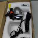 GoHawk Motorcycle Bluetooth Speakers with LED Ring, 4" Waterproof Motorcycle Stereo System, Built-in Amplifier Audio Music Player w/USB AUX for Harley ATV Scooter 4-Wheeler, AN4-Halo Chrome