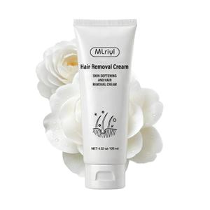 Body Hair Removal Cream for Women, Painless & Fast Acting for Legs, Bikini Line & Underarms, Sensitive Skin Friendly Depilatory Cream, 4.52 Oz