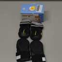 QUMY Dog Shoes for Large Dogs, Medium Dog Boots & Paw Protectors for Winter Snowy Day, Summer Hot Pavement, Water-Resistant in Rainy Weather, Outdoor Walking, Indoor Hardfloors Skid-Resistant Sole (Size 3: 2.0''x2.5''(W*L) (Pack of 4))