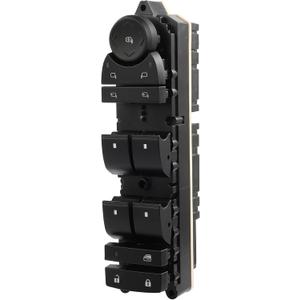 CCIYU Master Power Window Switch Front Driver Side Fit 2007-2014 for Chevy Tahoe Avalanche Silverado Suburban/for GMC Sierra Yukon 1500 2500 3500 Mirror Switch 15093440 15906881 20835553