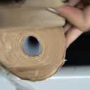 Vanhench 36"x 2520" (210') Brown Paper Roll for Bulletin Board Paper Craft Kraft Gift Wrapping Crafting Art Bouquet Flower Poster Shipping Packing Table Covering Moving Supplies, 70GSM 50LB