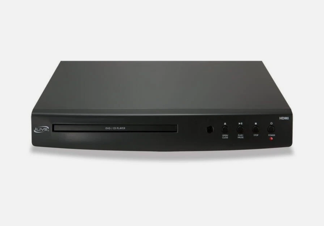 iLive DVD Player with HDMI Conversion, DH300BI, Black