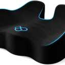 Seat Cushion, Non-Slip Memory Foam Chair Cushion for Taibone, Black/Large
Chair Pillow with Handles for Car Office Chair, Tailbone/Sciatica Easing& Post-Surgery Recovery Chair Cushion