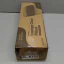 GoSports Coast Modern Outdoor Lounge Chair Pillow with Strap - Waterproof Headrest Pillow for Pool Lounger & Patio Chaise Cushions (One Size, Navy)