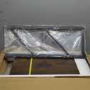 Shintenchi 5 Tiers Bookshelf, Classically Tall Bookcase Shelf, Industrial Book Rack, Modern Book Holder in Bedroom/Living Room/Home/Office, Storage Rack Shelves for Books/Movies-Rustic Brown