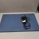 Waterproof Electric Food Warming Mat, Food Grade Silicone Warming Tray with 17 Temp Setting and 6 Hours Timer, Full Surface Warming Mat for Food, Roll Up Food Warmer Mat for Parties (Navy Blue)