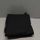 NICETOWN Black Blackout Curtain Blinds - Solid Thermal Insulated Window Treatment Blackout Drapes/Draperies for Bedroom (2 Panels, 42 inches Wide by 63 inches Long, Black)