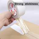 JIALAI HOME 5-Pack White Duct Tape, 2 inches x 30 Yards, 8.27 mil Thickness, Heavy Duty, Strong, Flexible, No Residue, All-Weather and Tear by Hand - for Patch, Protect and Temporary Repairs