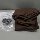 TAOCOCO 100% Waterproof Recliner Chair Cover, Oversized Recliner Covers for Large Recliner Chair with Double Straps, Non Slip Reclining Chair Cover for Kids, Pets(Oversized Recliner, Chocolate) (28'')