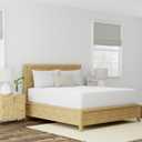 AllerEase Ultimate Allergy Protection and Comfort Zippered Mattress Protector Queen, White