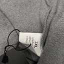 3 Pack Women's Plus Size Thermal Shirts Fleece Lined Long Sleeve Crew Neck Tops Slim Fit Shirts with Thumb Holes (XX-Large, Black, White, Gray)