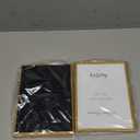 Autjvy 6x8 Picture Frame set of 2, Matte Gold Modern Simple Thin Aluminum Metal Photo Frame with HD Real Glass, Display for Tabletop and Wall Collage, 2 Pack